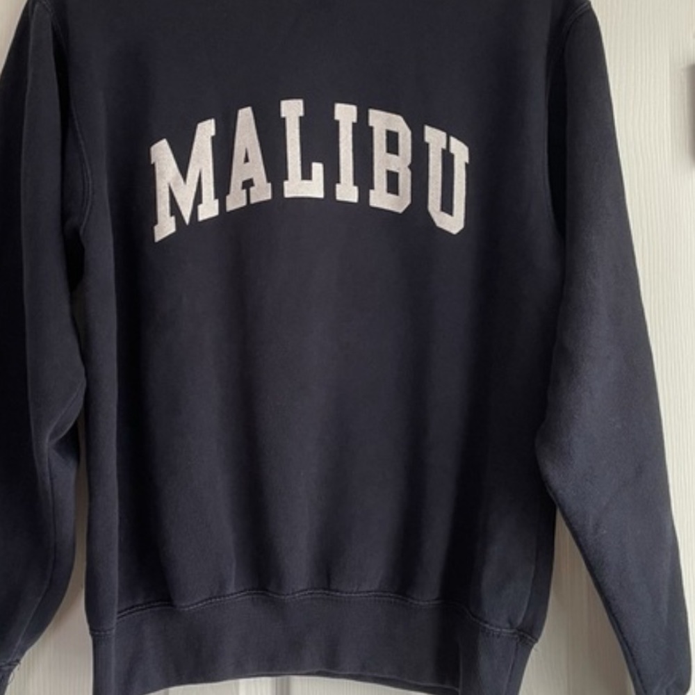 navy blue malibu brandy melllvile sweatshirt